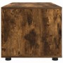 Gabinete de TV con cajón Roble ahumado 100 x 48 x 43 cm
