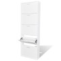 Mueble zapatero blanco con 5 compartimentos de vidaXL, Zapateros y organizadores de calzado - Ref: Foro24-241240, Precio: 140...