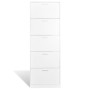 Mueble zapatero blanco con 5 compartimentos de vidaXL, Zapateros y organizadores de calzado - Ref: Foro24-241240, Precio: 140...