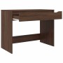 Escritorio Roble Marrón 100 x 50 x 78 cm Madera contrachapada