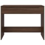 Escritorio Roble Marrón 100 x 50 x 78 cm Madera contrachapada