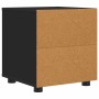 Gabinete de Baño Negro 40,5 x 40 x 44 cm Madera contrachapada