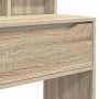 Mesas de tocador de dormitorio Roble Sonoma 80 x 39,6 x 135 cm