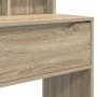 Mesas de tocador de dormitorio Roble Sonoma 80 x 39,6 x 135 cm