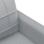 Set of sofas with 4 light gray fabric cushions by vidaXL, Sofas - Ref: Foro24-3201250, Price: 627,13 €, Discount: %