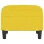 Fußstütze aus hellgelbem Stoff 60x50x41 cm von vidaXL, Osmanen - Ref: Foro24-349284, Preis: 51,74 €, Rabatt: %