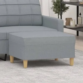 Light gray fabric footrest 70x55x41 cm by vidaXL, Ottomans - Ref: Foro24-349271, Price: 61,13 €, Discount: %