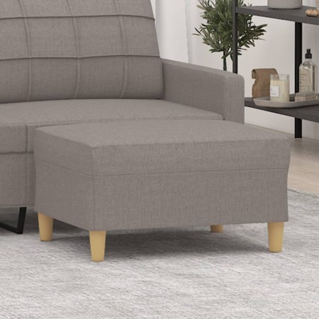 Fußstütze aus Stoff in Grau taupe 70x55x41 cm von vidaXL, Osmanen - Ref: Foro24-349278, Preis: 61,66 €, Rabatt: %