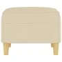 Cream fabric footrest 60x50x41 cm by vidaXL, Ottomans - Ref: Foro24-349265, Price: 58,58 €, Discount: %