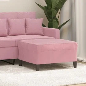 Fußstütze aus rosa Samt 70x55x41 cm von vidaXL, Osmanen - Ref: Foro24-349320, Preis: 58,47 €, Rabatt: %