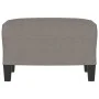 Fußstütze aus Stoff Grau taupe 60x50x41 cm von vidaXL, Osmanen - Ref: Foro24-349334, Preis: 55,62 €, Rabatt: %