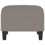 Fußstütze aus Stoff Grau taupe 60x50x41 cm von vidaXL, Osmanen - Ref: Foro24-349334, Preis: 55,62 €, Rabatt: %