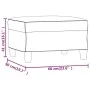 Fußstütze aus Stoff Grau taupe 60x50x41 cm von vidaXL, Osmanen - Ref: Foro24-349334, Preis: 55,62 €, Rabatt: %
