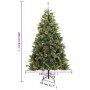 Künstlicher Weihnachtsbaum mit Tannenzapfen 240 cm von vidaXL, Weihnachtsbäume - Ref: Foro24-357704, Preis: 243,57 €, Rabatt: %