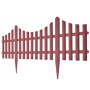 Lawn separator edges 17 pcs 10 m brown by vidaXL, Garden edging and edging - Ref: Foro24-41228, Price: 45,85 €, Discount: %