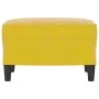 Fußstütze aus gelbem Samt 60x50x41 cm von vidaXL, Osmanen - Ref: Foro24-349299, Preis: 53,08 €, Rabatt: %