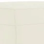 Fußstütze aus cremefarbenem Samt 60x50x41 cm von vidaXL, Osmanen - Ref: Foro24-349301, Preis: 51,32 €, Rabatt: %