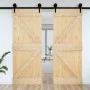 NARVIK solid pine wood door 70x210 cm by vidaXL, Doors - Ref: Foro24-154427, Price: 122,65 €, Discount: %