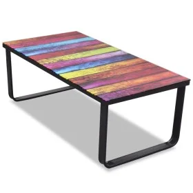 Coffee table with rainbow print top by vidaXL, Coffee table - Ref: Foro24-241175, Price: 58,30 €, Discount: %