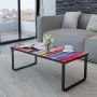 Coffee table with rainbow print top by vidaXL, Coffee table - Ref: Foro24-241175, Price: 58,26 €, Discount: %