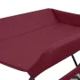 Red iron changing table by vidaXL, Baby changing tables - Ref: Foro24-10269, Price: 87,01 €, Discount: %