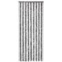 Gray and white chenille mosquito net curtain 90x220 cm by vidaXL, Mosquito nets for windows - Ref: Foro24-241224, Price: 58,0...