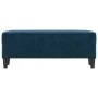 Bank aus blauem Samt 100x35x41 cm von vidaXL, Banken - Ref: Foro24-349430, Preis: 57,84 €, Rabatt: %