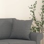 Dekorative Kissen, 2 Stück, dunkelgraues Gewebe, 40x40 cm. von vidaXL, Kissen - Ref: Foro24-349472, Preis: 22,23 €, Rabatt: %