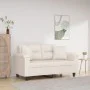 Decorative cushions 2 units microfiber fabric beige 40x40 cm by vidaXL, Cushions - Ref: Foro24-349500, Price: 15,68 €, Discou...