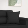 Dekokissen 2 Stück Mikrofaserstoff schwarz 40x40 cm von vidaXL, Kissen - Ref: Foro24-349498, Preis: 20,01 €, Rabatt: %