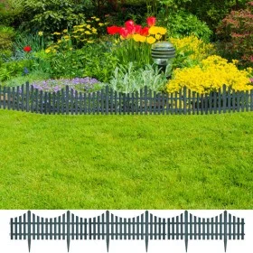 Separadores de césped 17 uds 10 m verde by vidaXL, Garden edging and edging - Ref: Foro24-41229, Price: 37,24 €, Discount: %