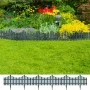 Separadores de césped 17 uds 10 m verde by vidaXL, Garden edging and edging - Ref: Foro24-41229, Price: 37,24 €, Discount: %