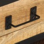 Mesita de noche madera maciza de mango sin tratar 43x30x51 cm de vidaXL, Mesitas de noche - Ref: Foro24-285892, Precio: 130,8...