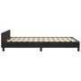 Bettgestell mit schwarzem Samtkopfteil 120x200 cm von vidaXL, Betten und Lattenroste - Ref: Foro24-3125747, Preis: 169,85 €, ...