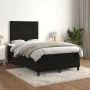 Box spring bed with black velvet mattress 120x200 cm by vidaXL, Beds and slatted bases - Ref: Foro24-3143015, Price: 410,30 €...