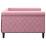 Sofá cama terciopelo rosa 100x200 cm de vidaXL, Camas y somieres - Ref: Foro24-354254, Precio: 195,96 €, Descuento: %