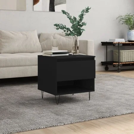 Couchtisch aus Holzwerkstoff schwarz 50x46x50 cm von vidaXL, Couchtisch - Ref: Foro24-830910, Preis: 36,59 €, Rabatt: %