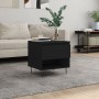 Engineered wood black coffee table 50x46x50 cm by vidaXL, Coffee table - Ref: Foro24-830910, Price: 36,92 €, Discount: %