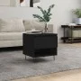 Engineered wood black coffee table 50x46x50 cm by vidaXL, Coffee table - Ref: Foro24-830910, Price: 36,59 €, Discount: %