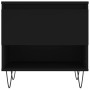 Engineered wood black coffee table 50x46x50 cm by vidaXL, Coffee table - Ref: Foro24-830910, Price: 36,92 €, Discount: %