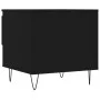 Engineered wood black coffee table 50x46x50 cm by vidaXL, Coffee table - Ref: Foro24-830910, Price: 36,59 €, Discount: %