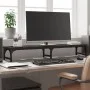 Soporte de pantalla madera de ingeniería negro 105x23x15,5 cm de vidaXL, Bases y elevadores para ordenadores - Ref: Foro24-83...