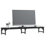 Engineered wood black screen stand 105x23x15.5 cm by vidaXL, Computer bases and risers - Ref: Foro24-834010, Price: 31,19 €, ...