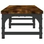 Support screen made of smoked oak wood, 105x23x15.5 cm by vidaXL, Computer bases and risers - Ref: Foro24-834012, Price: 31,1...