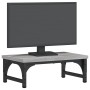 Sonoma grauer Paravent aus Holzwerkstoff 37x23x14 cm von vidaXL, Computersockel und -erhöhungen - Ref: Foro24-833998, Preis: ...