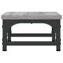 Sonoma grauer Paravent aus Holzwerkstoff 37x23x14 cm von vidaXL, Computersockel und -erhöhungen - Ref: Foro24-833998, Preis: ...
