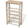 Wine rack with shelves for 25 bottles solid fir wood by vidaXL, Wine racks - Ref: Foro24-241068, Price: 50,94 €, Discount: %