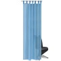 2 transparente türkisfarbene Vorhänge 140 x 225 cm von vidaXL, Vorhänge und Gardinen - Ref: Foro24-130207, Preis: 24,50 €, Ra...