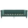 Trundle sofa bed with drawers dark green velvet 100x200 cm by vidaXL, Beds and slatted bases - Ref: Foro24-3197828, Price: 29...