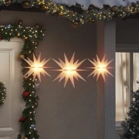 Foldable LED Christmas lamps 3 units white by vidaXL, Christmas lights - Ref: Foro24-356197, Price: 28,63 €, Discount: %